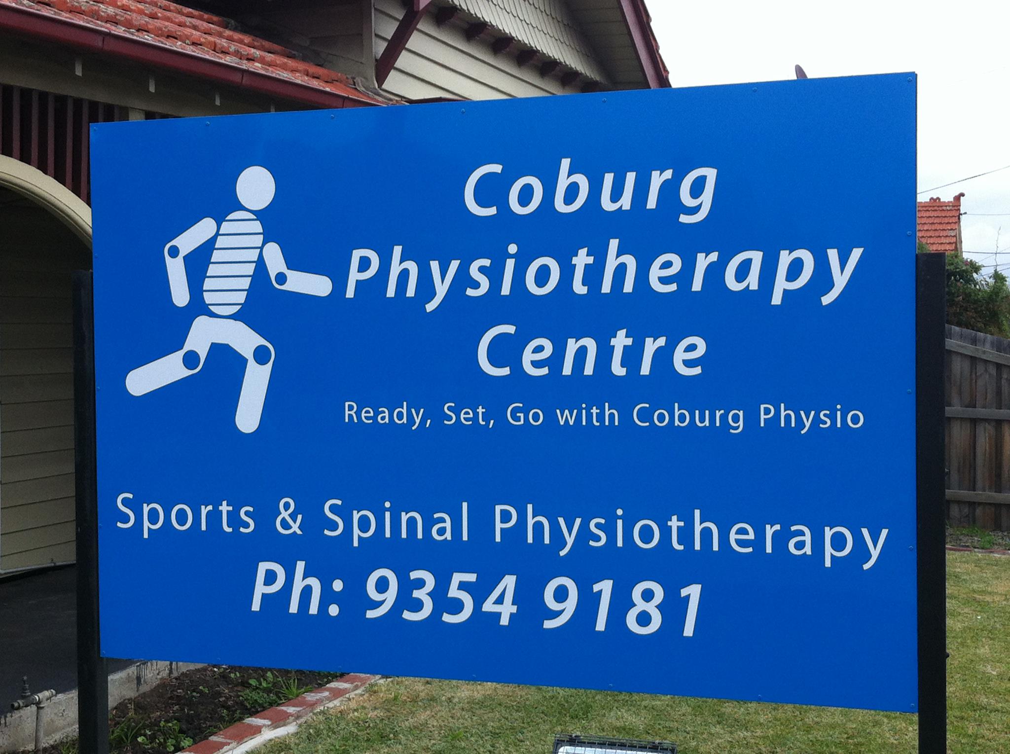 Coburg Physio Sign